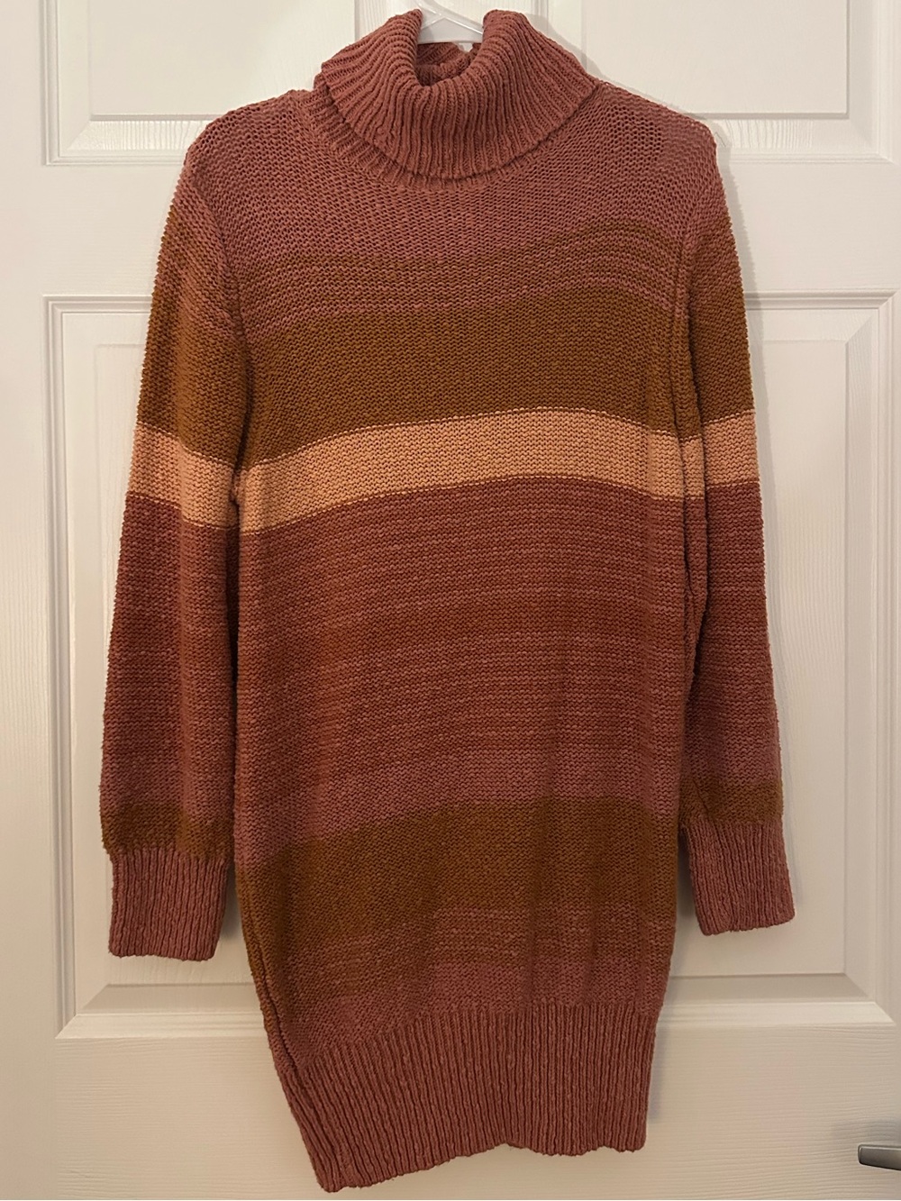L*SPACE Turtleneck Sweater Dress